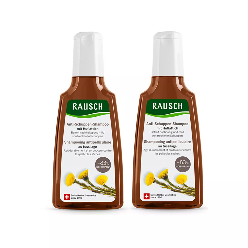 Rausch - Huflattich Anti-Schuppen Shampoo Duo, Duo AntiSchuppen-Shampoo, Set