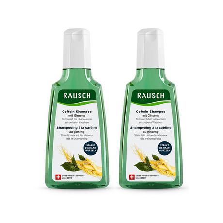 RAUSCH Duo Coffein-Shampoo Ginseng Shampooing Au Ginseng Et À La Caféine Duo 