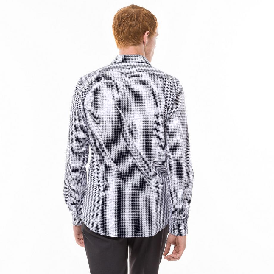 Manor Man Body Fit Langarmhemd  