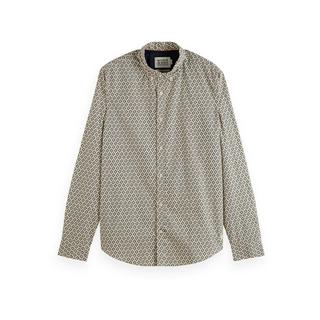 Scotch & Soda Slim Fit Ditsy AOP Shirt Chemise, manches longues 