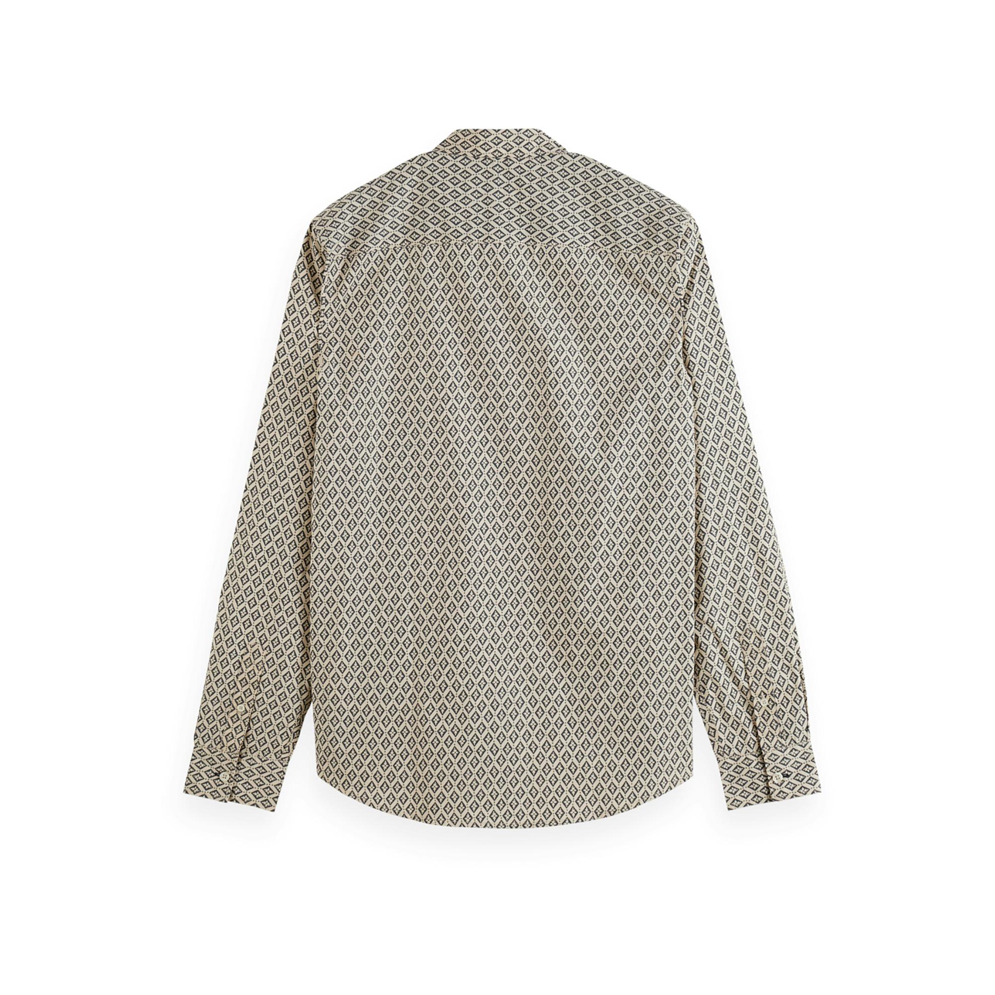 Scotch & Soda Slim Fit Ditsy AOP Shirt Chemise, manches longues 