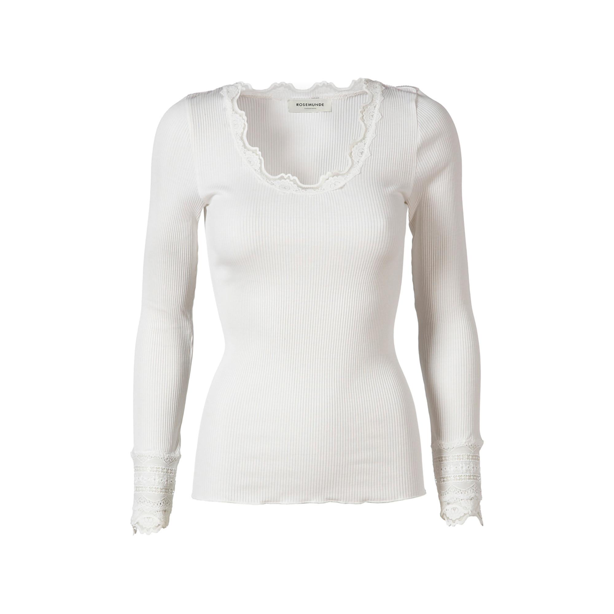 ROSEMUNDE T-shirt manches longues avec dentelle  