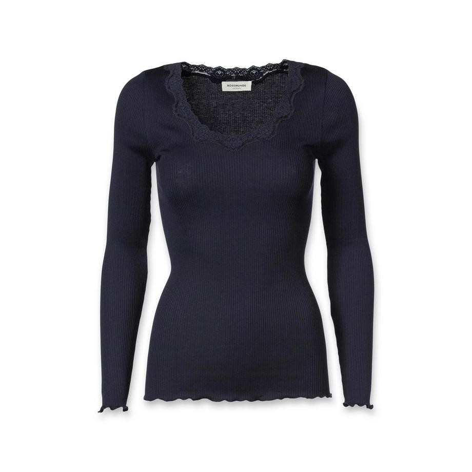 ROSEMUNDE T-shirt maniche lunghe con pizzo  