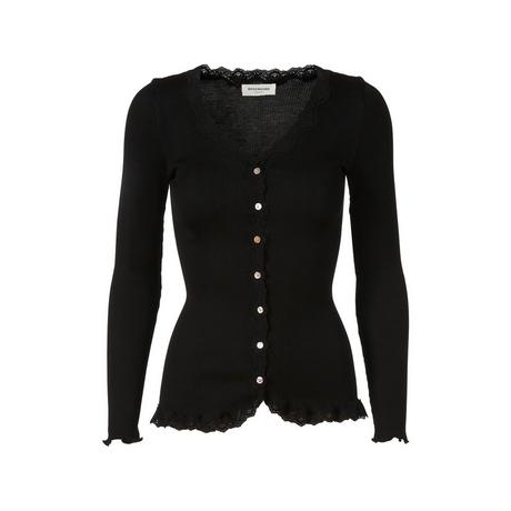 ROSEMUNDE Cardigan Maniche Lunghe Maglia Fine  