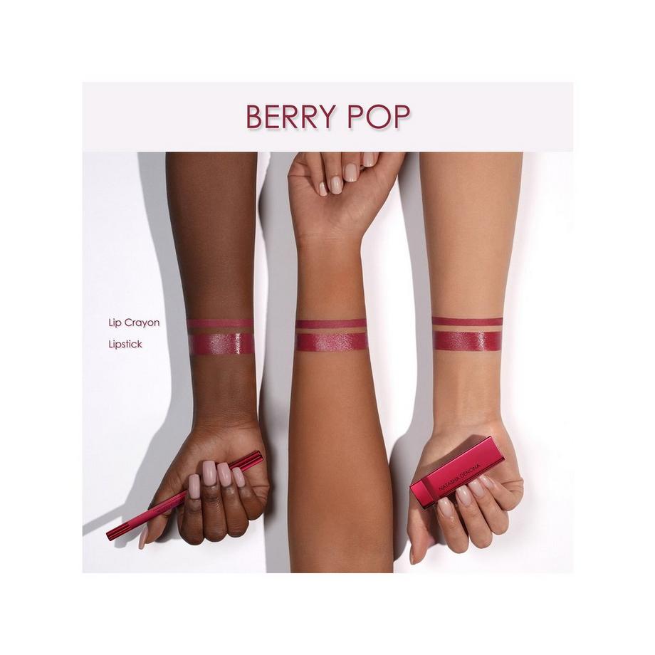 NATASHA DENONA  Berry Pop lip crayon - Crayon à Lèvres Longue Tenue 