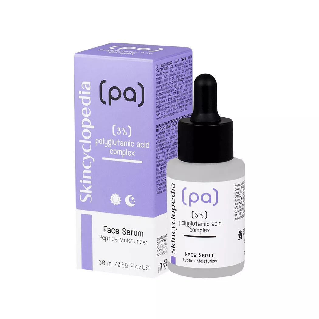 Skincyclopedia - Gesichtsserum 3% Polyglutamic, 30 ml