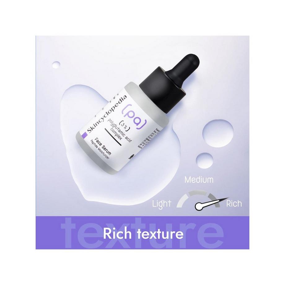 Skincyclopedia  Sérum Visage 3% Polyglutamique 