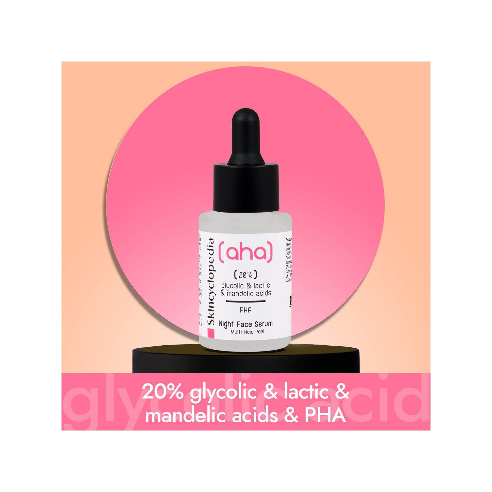 Skincyclopedia  Sérum Visage 20% AHA + PHA 