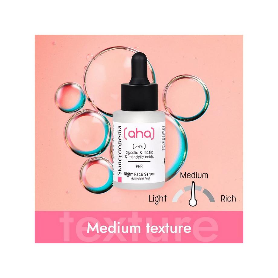 Skincyclopedia  Siero Viso 20% AHA + PHA 