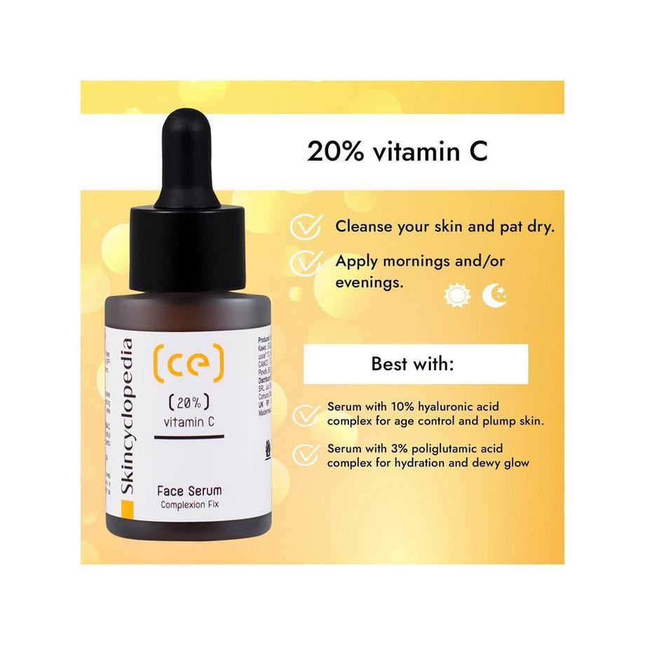 Skincyclopedia  Gesichtsserum 20% Vitamin C 