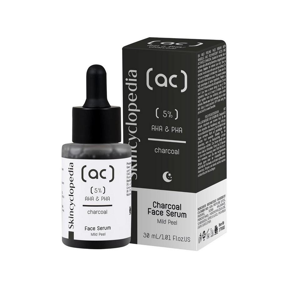 Skincyclopedia  Sérum Visage Charbon 5% AHA 