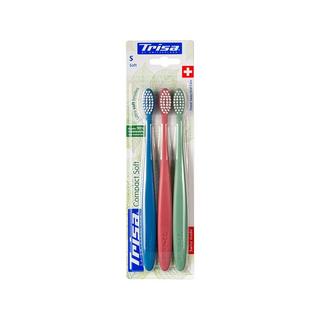 Trisa  Brosse à dents Compact Soft Special Edition TRIO 