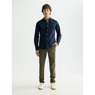 Scotch & Soda CORE Poplin Solid Slim Fit Langarmhemd  