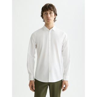 Scotch & Soda CORE Poplin Solid Slim Fit Langarmhemd  