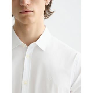 Scotch & Soda CORE Poplin Solid Slim Fit Langarmhemd  