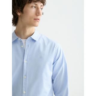 Scotch & Soda CORE Poplin Solid Slim Fit Langarmhemd  