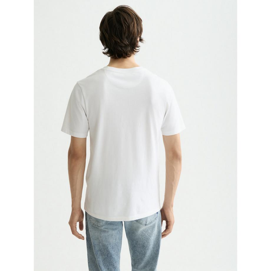 Scotch & Soda Core Logo Regular Fit T-Shirt  