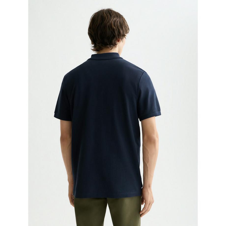 Scotch & Soda CORE Logo Pique Polo Kurzarm  