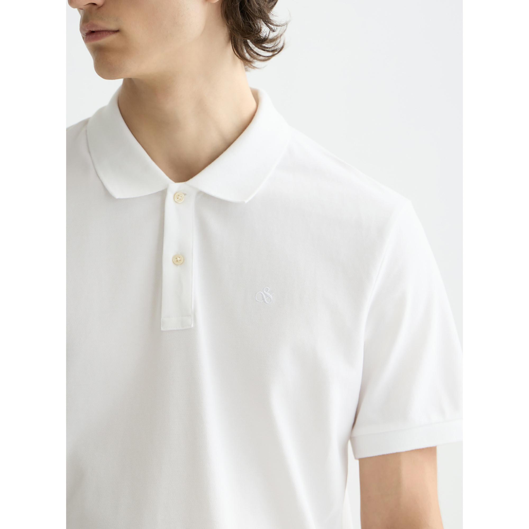 Scotch & Soda CORE Logo Pique Polo Manches Courtes  