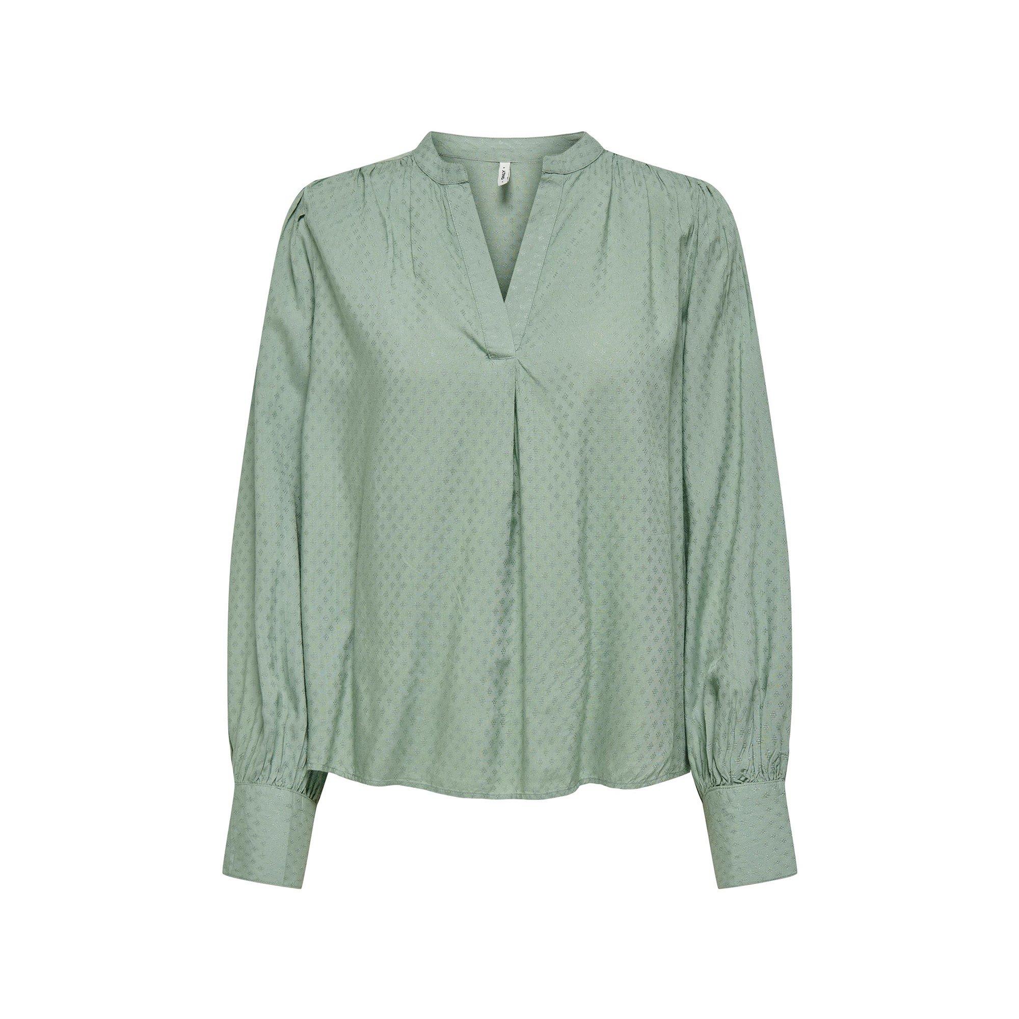 Image of Bluse Damen Dunkelgrün L