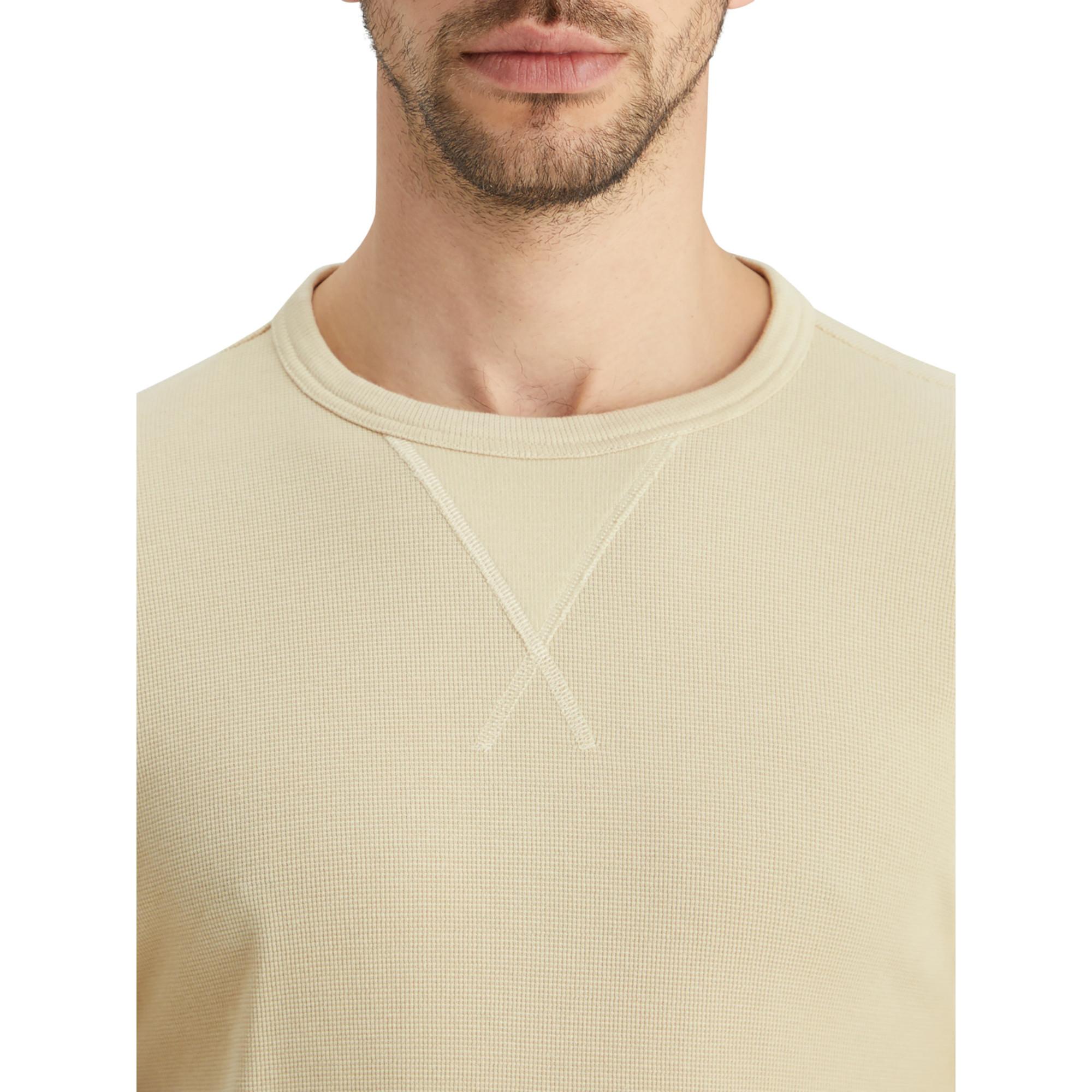 Scotch & Soda Regular Fit Waffle T-shirt LS T-shirt, manches longues 