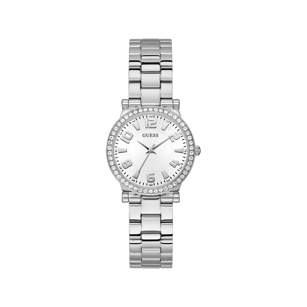 Guess - Analoguhr, Fawn, 32mm, Silber