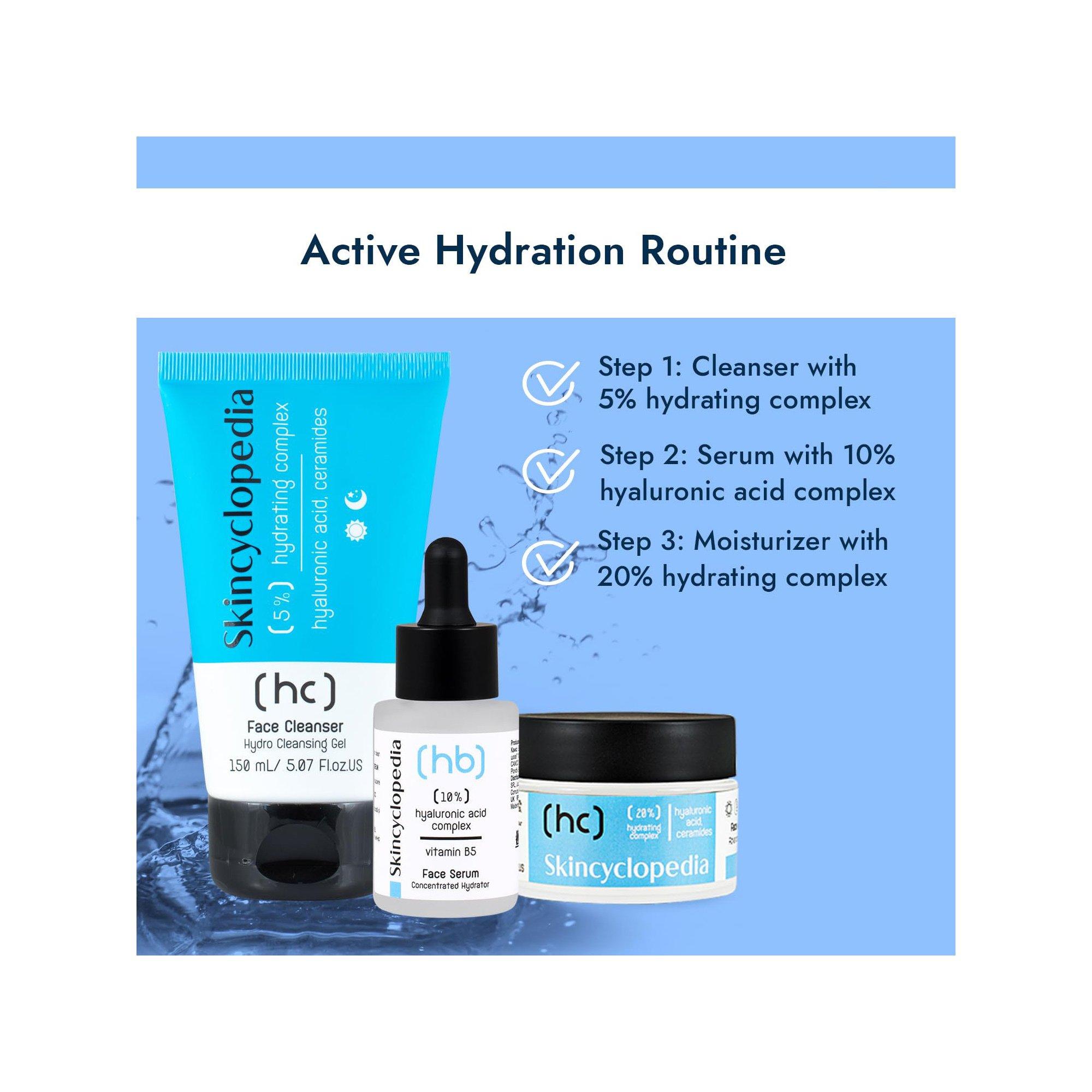 Skincyclopedia  Gesichtsreiniger mit 5% Feuchtigkeitskomplex 