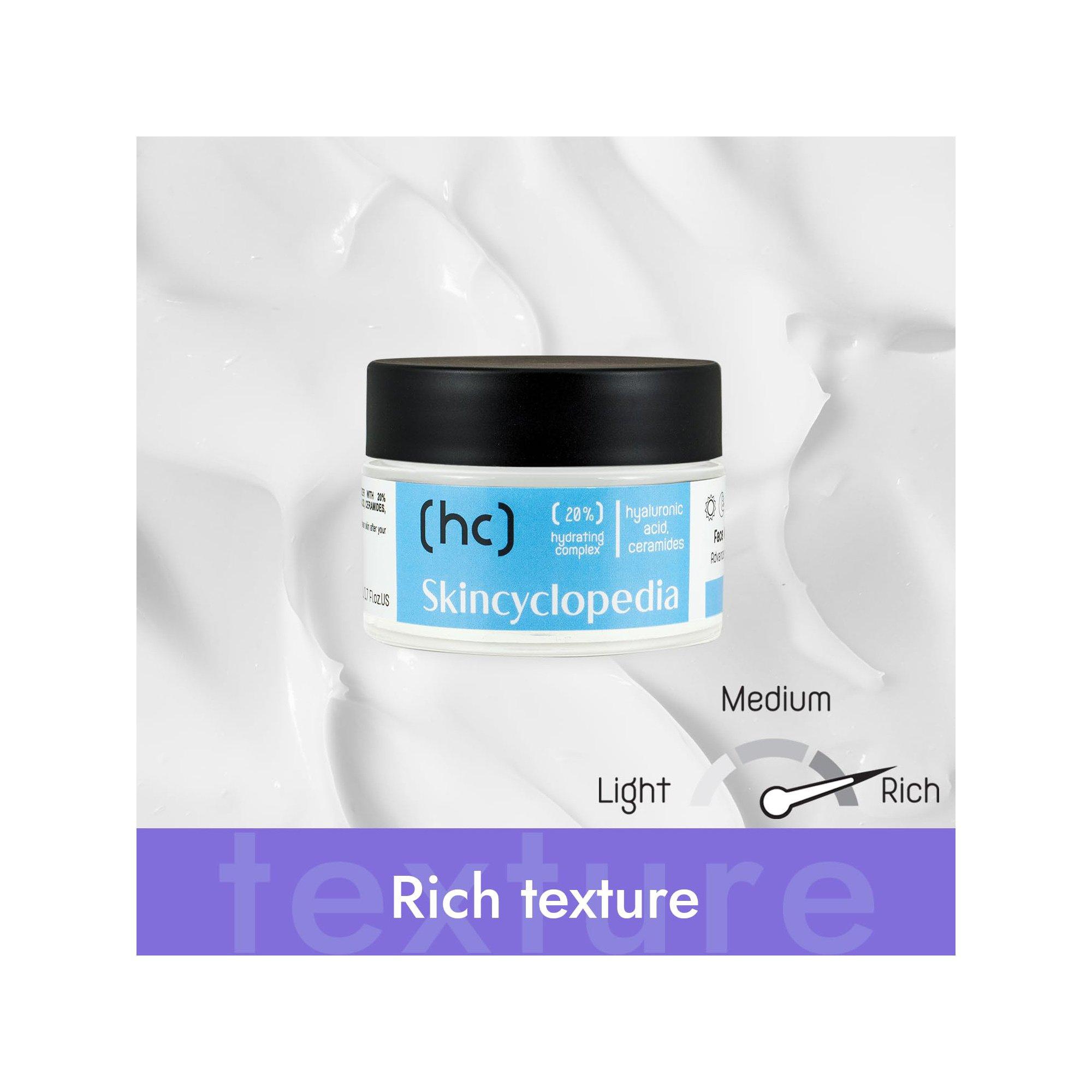 Skincyclopedia  Crema Viso Complesso Idratante 20% 