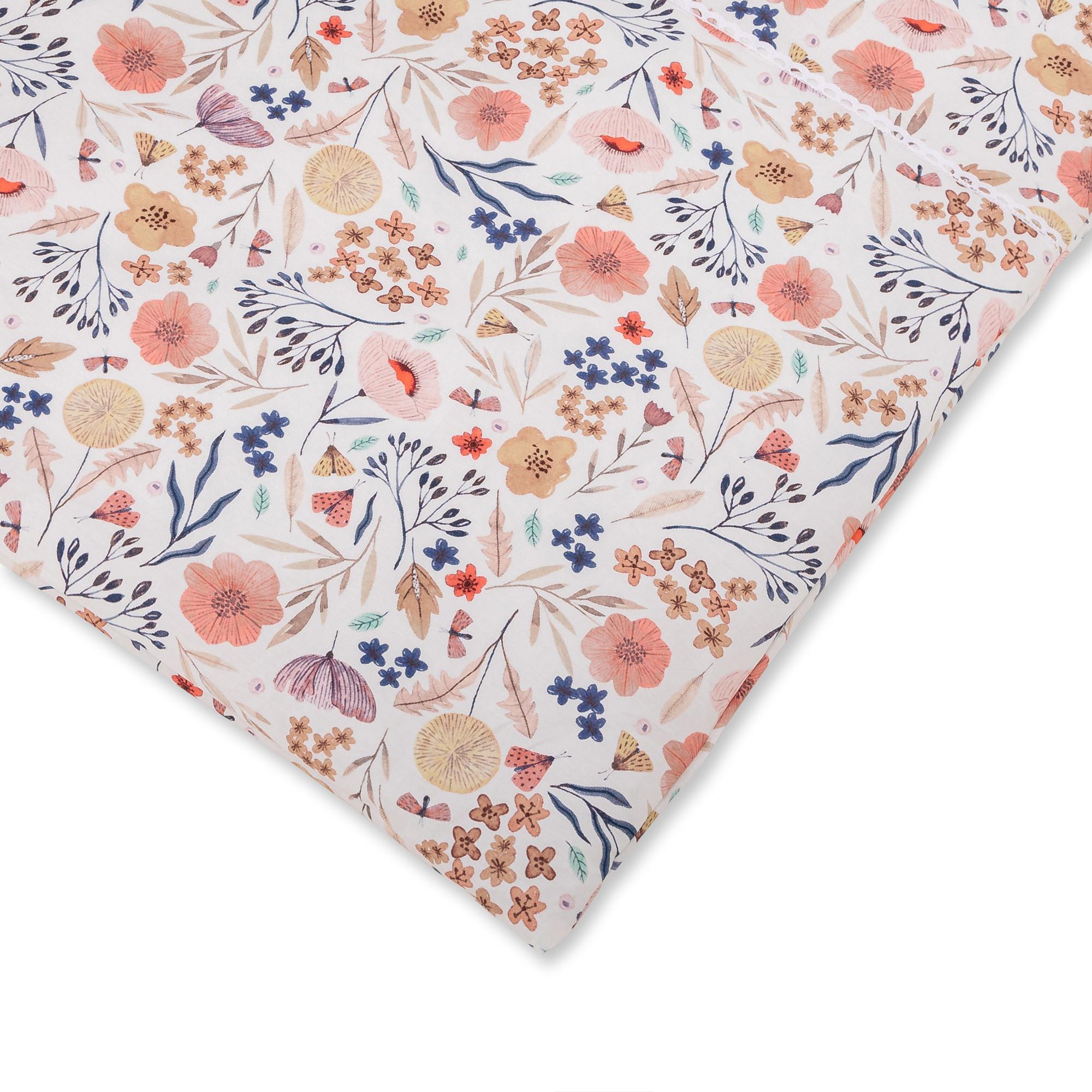 Manor Florianopolis Housse de couette en percale florale  