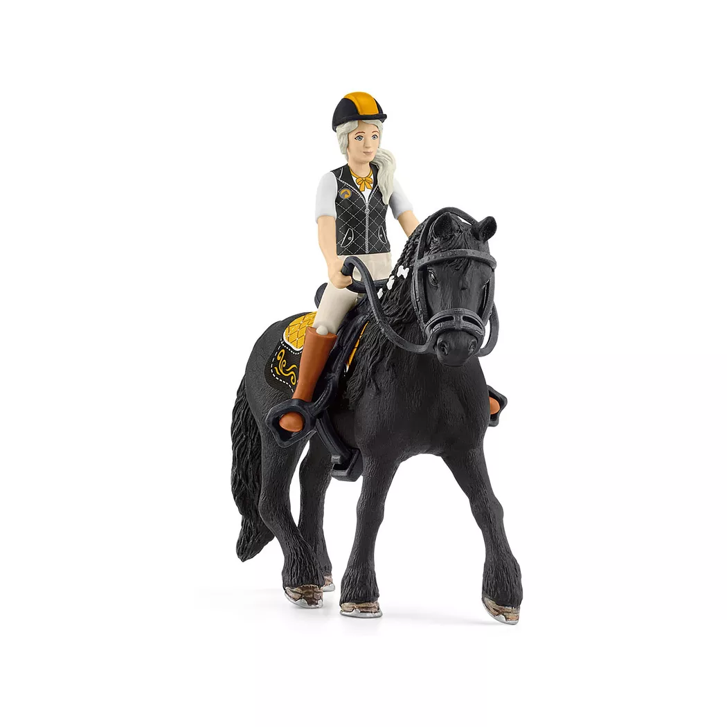 Schleich - 42640 Horse Club Tori & Princess, Multicolor