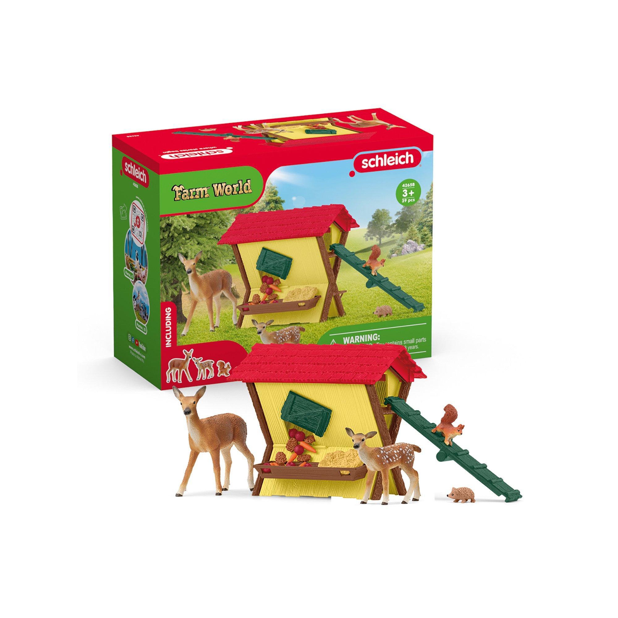 Schleich  42658 Cabane des animaux de la forêt 