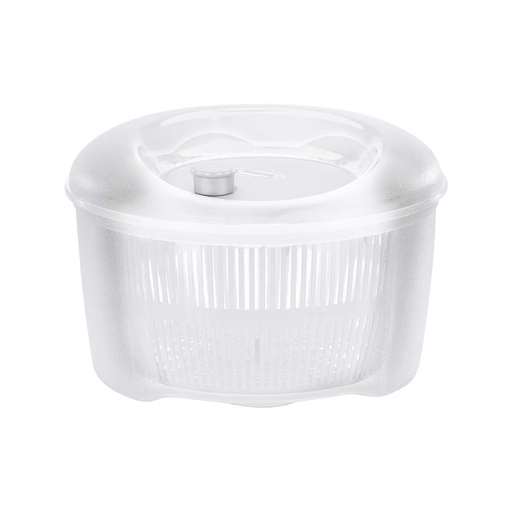 Tontarelli - Salatschleuder, 24cm, Weiss