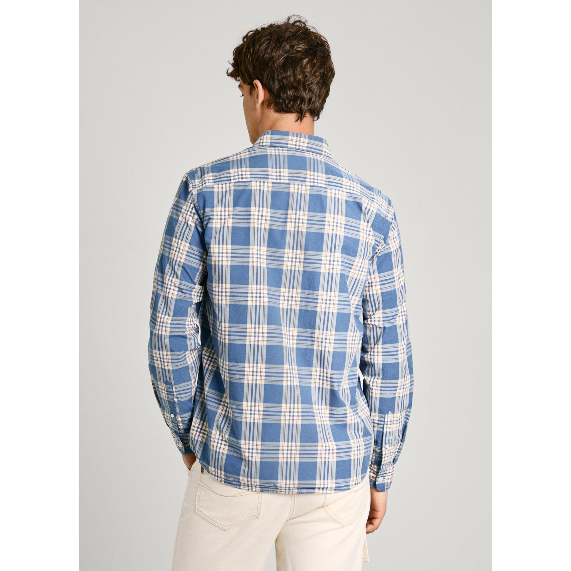 Pepe Jeans London MARKLE Camicia Maniche Lunghe Quadri Regular Fit  