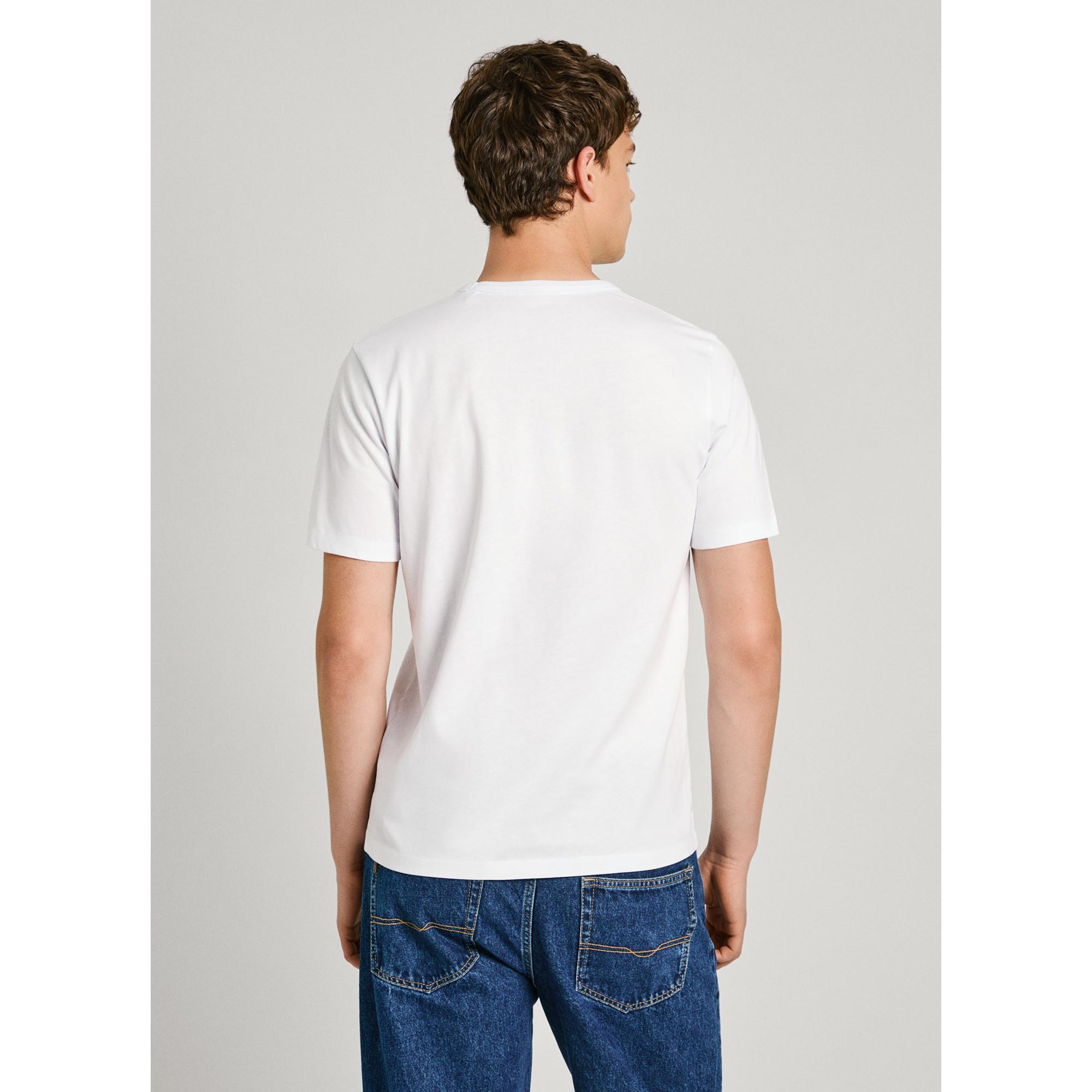 Pepe Jeans London ADUR T-Shirt avec Imprimé Logo  
