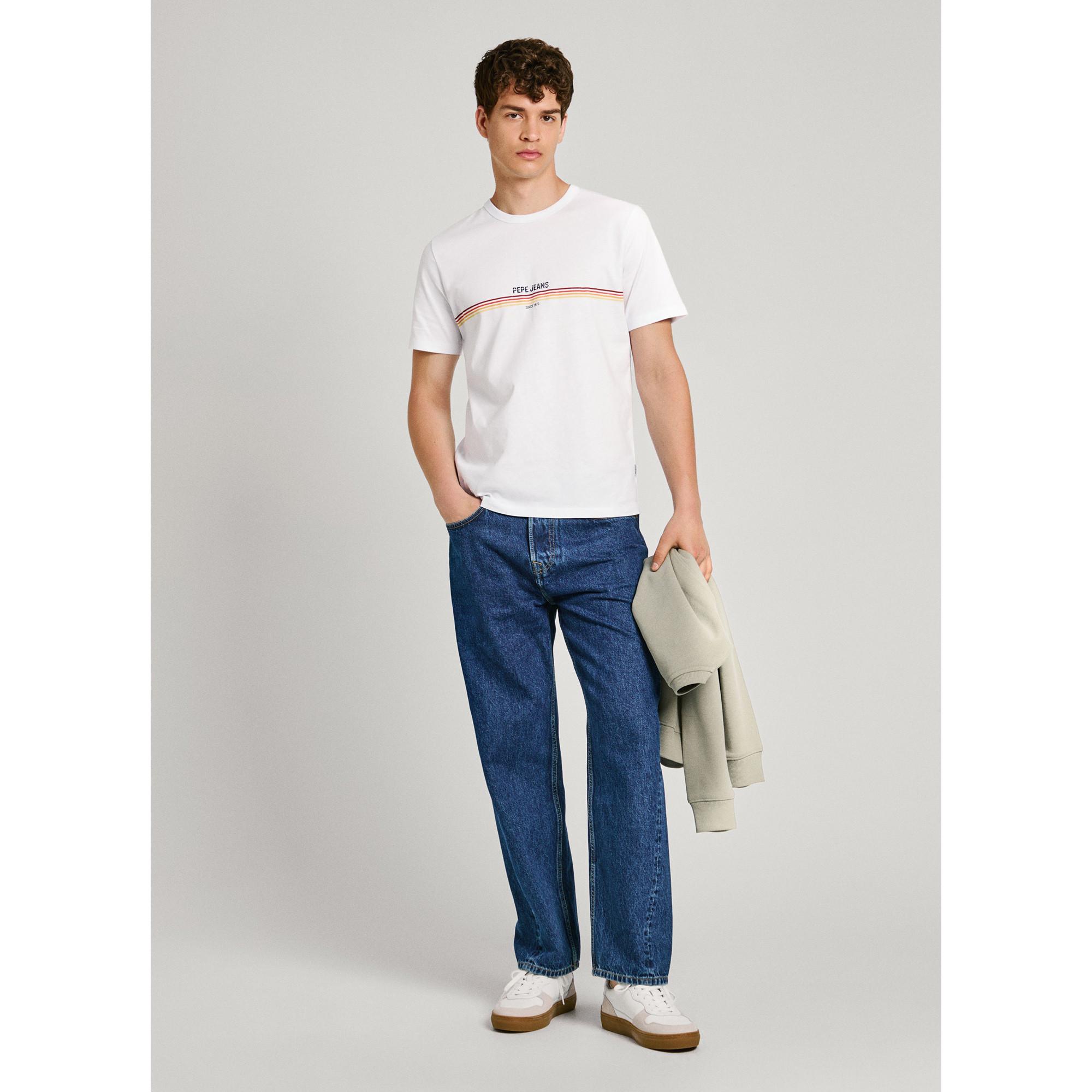 Pepe Jeans London ADUR T-Shirt con Stampa Logo  