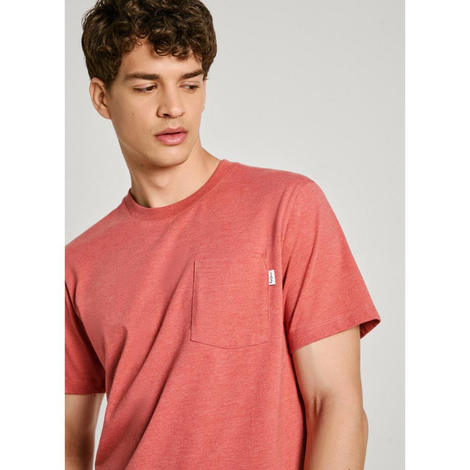 Pepe Jeans London Mans Tee T-shirt con taschino sul petto  