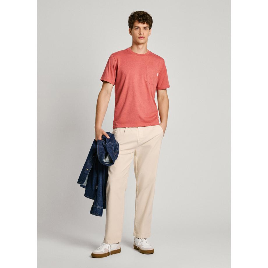 Pepe Jeans London Mans Tee T-shirt con taschino sul petto  