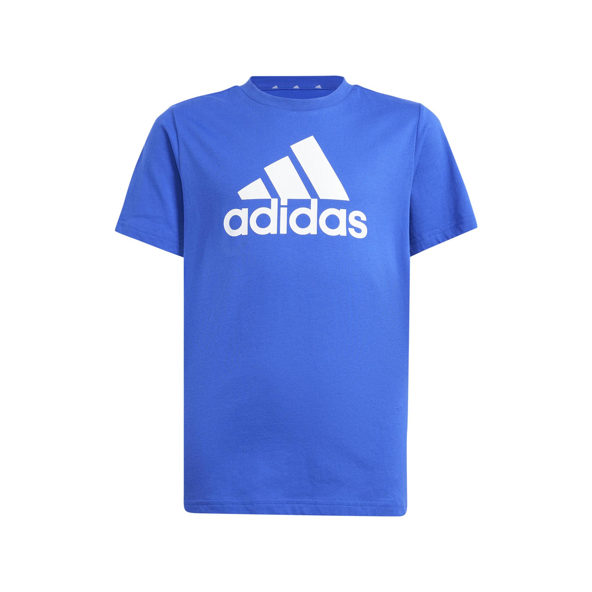 Image of adidas T-shirt, Rundhals, Kurzarm Jungen Blau 128