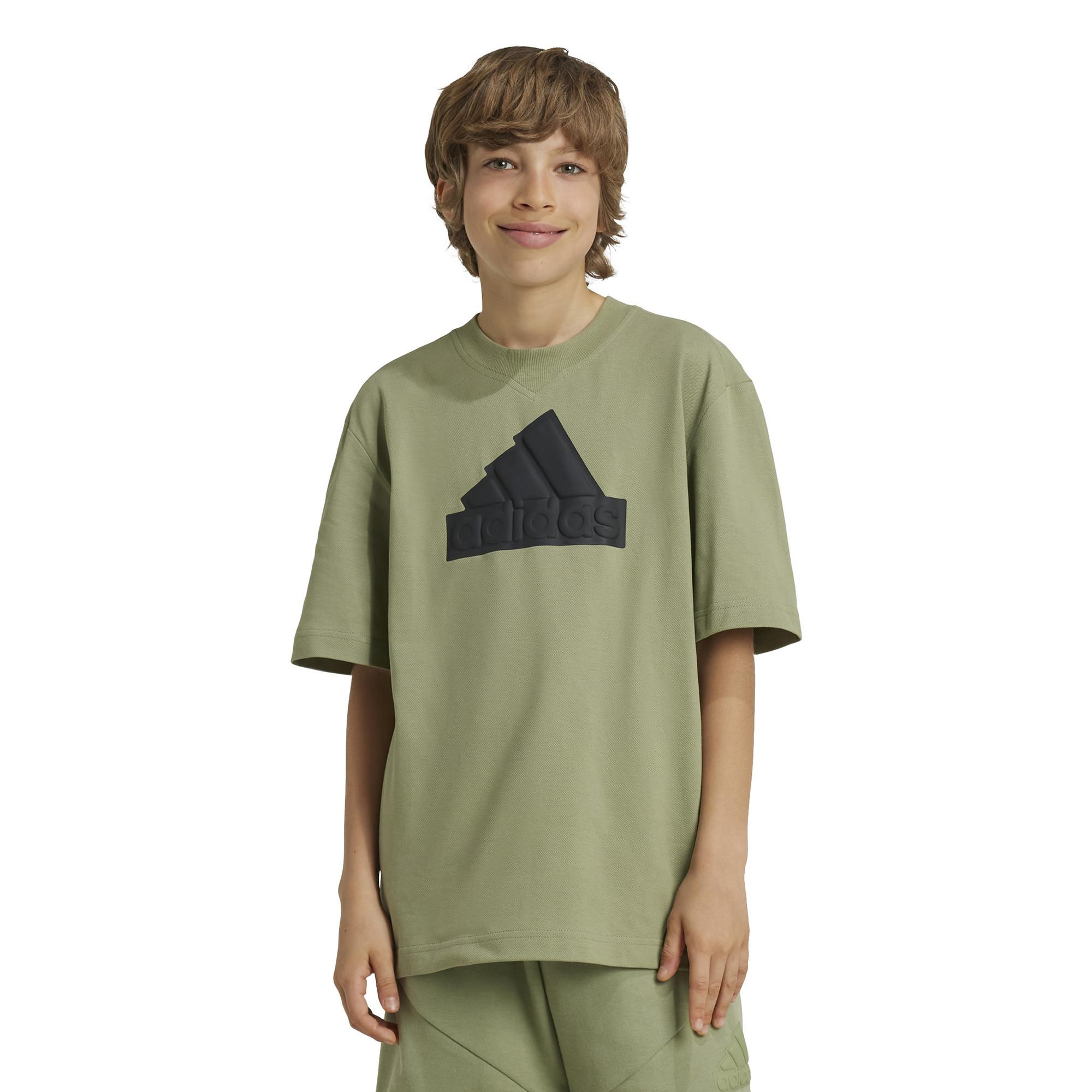 Image of adidas T-shirt, Rundhals, Kurzarm Jungen Grün 128