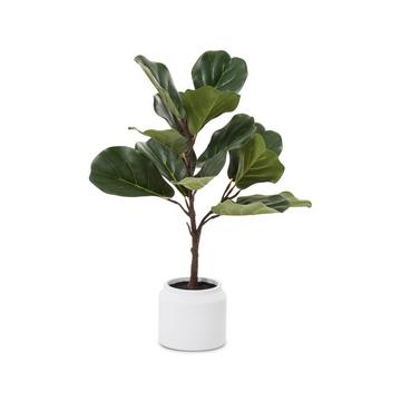 Plante artificielle dans cache-pot