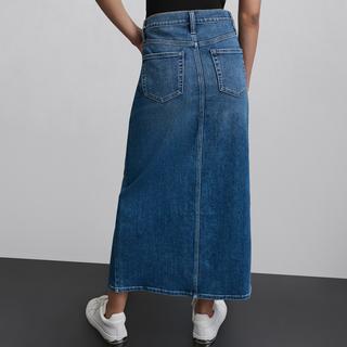 DONNA KARAN NEW YORK  Jupe en jeans longue 