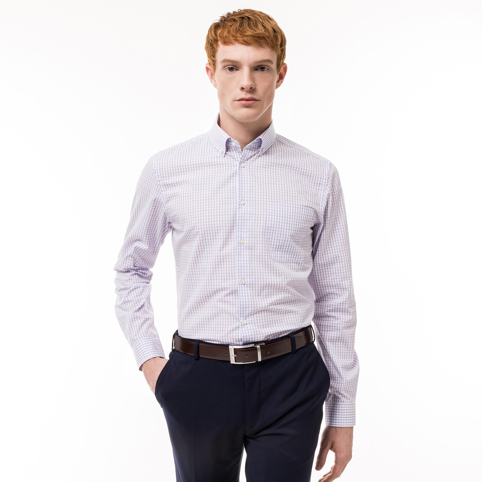 Image of Hemd, Modern Fit, Langarm Herren Multicolor L