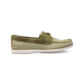 Timberland CLASSIC BOAT BOAT SHOE LIGHT GREEN NUBUCK Scarpe stringate 