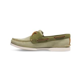 Timberland CLASSIC BOAT BOAT SHOE LIGHT GREEN NUBUCK Scarpe stringate 