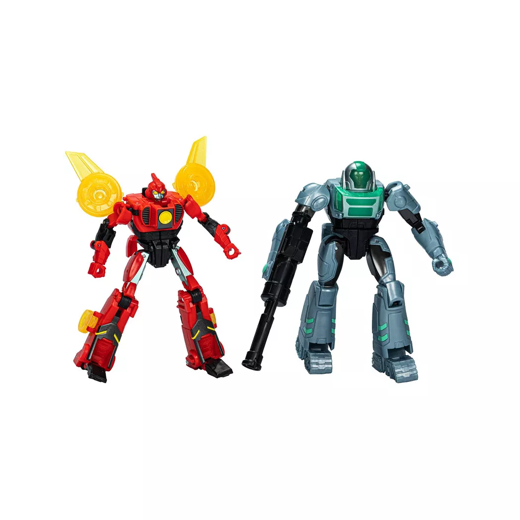 TRANSFORMERS - EarthSpark Cyber-Combiner Terran Twitch und Robby Malto, Multicolor