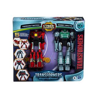 TRANSFORMERS  EarthSpark Cyber-Combiner Terran Twitch und Robby Malto 