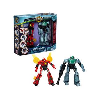 TRANSFORMERS  EarthSpark Cyber-Combiner Terran Twitch und Robby Malto 