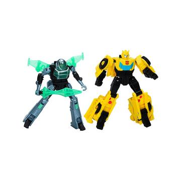 Transformers EarthSpark Cyber-Combiner Bumblebee und Mo Malto