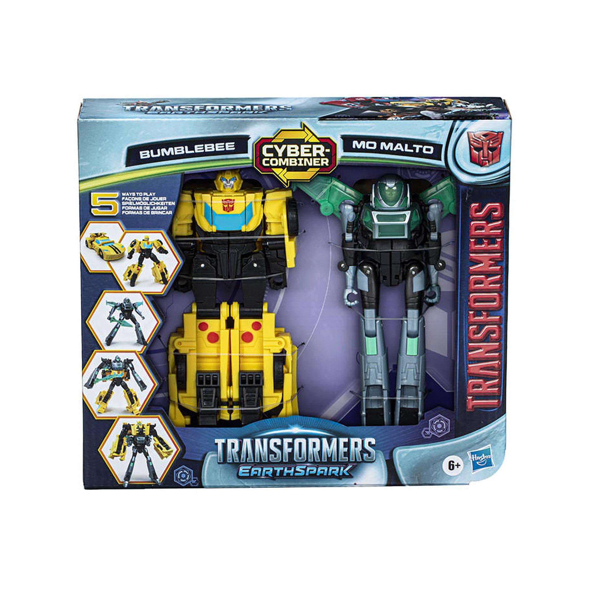 TRANSFORMERS  Transformers EarthSpark Cyber-Combiner Bumblebee und Mo Malto 