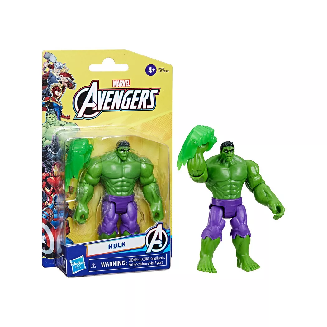Hasbro - Avengers Deluxe Figur Hulk, 11cm, Multicolor